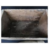 HAND CARVED DECOY / WESTERN AMMO BOX HAND CARVED DECOY / WESTERN AMMO BOX