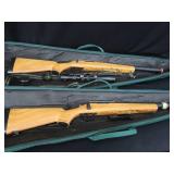 2 AIR SOFT GUNS WITH CASES 2 AIR SOFT GUNS WITH CASES