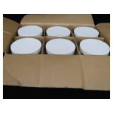 CASE OF NEW 1/2 GALLON GLASS JARS WITH PLASTIC LIDS CASE OF NEW 1/2 GALLON GLASS JARS WITH PLASTIC LIDS
