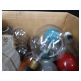 BOX OF ASSORTED VINTAGE LIGHTS BOX OF ASSORTED VINTAGE LIGHTS