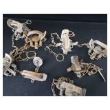 8 ASSORTED SM TRAPS / ANTLERS 8 ASSORTED SM TRAPS / ANTLERS