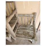 Smith and Hawken Teak Table and Chairs Smith and Hawken Teak Table and Chairs