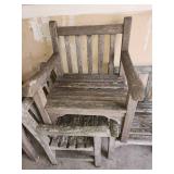 Smith and Hawken Teak Table and Chairs Smith and Hawken Teak Table and Chairs