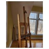Easel and Stool Easel and Stool