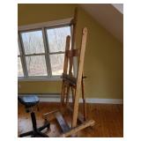 Easel and Stool Easel and Stool