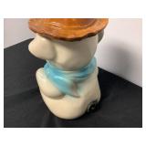 Vintage American Bisque Cookie Jar Vintage American Bisque Cookie Jar