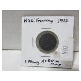 Germany 1 Pfennig A Germany 1 Pfennig A