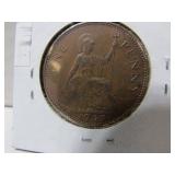 Great Brittan Large One Penny Great Brittan Large One Penny