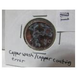Lincoln One Cent Mint Error Lincoln One Cent Mint Error