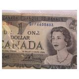 Canada One Dollar Note Canada One Dollar Note