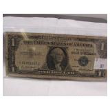 Rare One Dollar Note Silver Certificate Rare One Dollar Note Silver Certificate