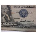 One Dollar Note Silver Certificate One Dollar Note Silver Certificate