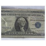 One Dollar Note Silver Certificate One Dollar Note Silver Certificate