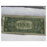 One Dollar Note Silver Certificate One Dollar Note Silver Certificate
