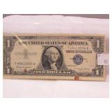 One Dollar Note Silver Certificate One Dollar Note Silver Certificate