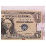 One Dollar Note Silver Certificate One Dollar Note Silver Certificate