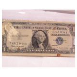 One Dollar Note Silver Certificate One Dollar Note Silver Certificate