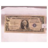 One Dollar Note Silver Certificate One Dollar Note Silver Certificate