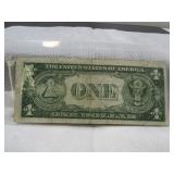 One Dollar Note Silver Certificate One Dollar Note Silver Certificate
