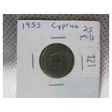 Cyprus 25 Mils Cyprus 25 Mils