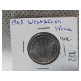 West Africa 1 Franc West Africa 1 Franc
