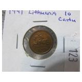 Lithuania 10 Centu Lithuania 10 Centu