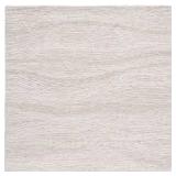 SAFAVIEH Metro Natural/Ivory 4 ft. x 4 ft. Solid Color Abstract Square Area Rug    Customer Returns See Pictures SAFAVIEH Metro Natural/Ivory 4 ft. x 4 ft. Solid Color Abstract Square Area Rug    Customer Returns See Pictures