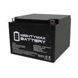 12-Volt 26 Ah T3 Terminal Rechargeable Sealed Lead Acid (SLA) Battery by MIGHTY MAX BATTERY     Customer Returns See Pictures 12-Volt 26 Ah T3 Terminal Rechargeable Sealed Lead Acid (SLA) Battery by MIGHTY MAX BATTERY     Customer Returns See Pictures
