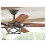 Home Decorators Collection Copley 52 in. Indoor/Outdoor LED Oil Rubbed Bronze Ceiling Fan with Light Kit, Downrod, Remote and Reversible Blades      Customer Returns See Pictures Home Decorators Collection Copley 52 in. Indoor/Outdoor LED Oil Rubbed Bronze Ceiling Fan with Light Kit, Downrod, Remote and Reversible Blades      Customer Returns See Pictures