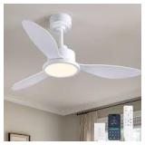 WDETR 42 in. Smart Indoor White Low Profile 3 Blades Ceiling Fans with Lights with Remote Included Customer Returns See Pictures WDETR 42 in. Smart Indoor White Low Profile 3 Blades Ceiling Fans with Lights with Remote Included Customer Returns See Pictures