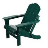 Classic Black Composite of Adirondack Chair  Customer Returns See Pictures Classic Black Composite of Adirondack Chair  Customer Returns See Pictures