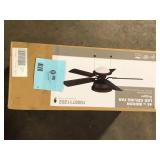 Hampton Bay Hugger 44 in. LED Indoor Oil-rubbed bronze Ceiling Fan with Light Kit Customer Returns See Pictures Hampton Bay Hugger 44 in. LED Indoor Oil-rubbed bronze Ceiling Fan with Light Kit Customer Returns See Pictures