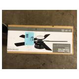 Hampton Bay Colton 52 in. Indoor Flat Bronze Low Profile Ceiling Fan with Light Kit and Bright White LED Bulbs Included Customer Returns See Pictures Hampton Bay Colton 52 in. Indoor Flat Bronze Low Profile Ceiling Fan with Light Kit and Bright White LED Bulbs Included Customer Returns See Pictures