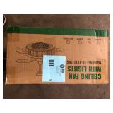 ANTOINE 36 in. Integrated LED Indoor Gold Crystal Chandelier Retractable Blades Ceiling Fan with Light and Remote  Customer Returns See Pictures ANTOINE 36 in. Integrated LED Indoor Gold Crystal Chandelier Retractable Blades Ceiling Fan with Light and Remote  Customer Returns See Pictures