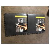 Lot of Puzzle Exercise Mat Black 24 in. x 24 in. x 0.5 in. EVA Foam Interlocking Tiles with Border (24 sq. ft.) Customer Returns See Pictures Lot of Puzzle Exercise Mat Black 24 in. x 24 in. x 0.5 in. EVA Foam Interlocking Tiles with Border (24 sq. ft.) Customer Returns See Pictures