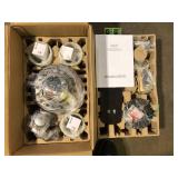 Hampton Bay Vaurgas 44 in. LED Indoor Brushed Nickel Ceiling Fan with Light Kit Customer Returns See Pictures Hampton Bay Vaurgas 44 in. LED Indoor Brushed Nickel Ceiling Fan with Light Kit Customer Returns See Pictures