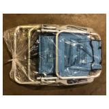 Karl home 38.2 in. Blue Aluminum And 600D Polyester Fabric Adjustable Beach Chair Customer Returns See Pictures Karl home 38.2 in. Blue Aluminum And 600D Polyester Fabric Adjustable Beach Chair Customer Returns See Pictures