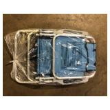 Karl home 38.2 in. Blue Aluminum And 600D Polyester Fabric Adjustable Beach Chair Customer Returns See Pictures Karl home 38.2 in. Blue Aluminum And 600D Polyester Fabric Adjustable Beach Chair Customer Returns See Pictures