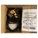 VEVOR 50 ft. Construction String Lights 75W 7500LM 5PCs String Work Light 5000-5500K with Hanging Hooks for Construction Site  Customer Returns See Pictures VEVOR 50 ft. Construction String Lights 75W 7500LM 5PCs String Work Light 5000-5500K with Hanging Hooks for Construction Site  Customer Returns See Pictures