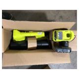 RYOBI ONE+ 18V 90 MPH 250 CFM Cordless Battery Leaf Blower/Sweeper with 2.0 Ah Battery and Charger   Customer Returns See Pictures RYOBI ONE+ 18V 90 MPH 250 CFM Cordless Battery Leaf Blower/Sweeper with 2.0 Ah Battery and Charger   Customer Returns See Pictures