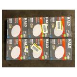 Lot of HALO HLBSL 6 in. Can Less Integrated LED, 900 Lumens, 5CCT, White   Customer Returns See Pictures Lot of HALO HLBSL 6 in. Can Less Integrated LED, 900 Lumens, 5CCT, White   Customer Returns See Pictures