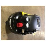 Husky 3 Gal. 120 PSI Portable Electric Oil-Free Light Duty Pancake Air Compressor with Fold Down Handle and 1-Quick Coupler    Customer Returns See Pictures Husky 3 Gal. 120 PSI Portable Electric Oil-Free Light Duty Pancake Air Compressor with Fold Down Handle and 1-Quick Coupler    Customer Returns See Pictures