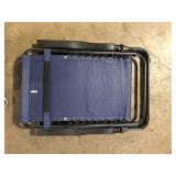 Clihome Outdoor Folding Zero Gravity Metal Reclining Lounge Chair in Blue    Customer Returns See Pictures Clihome Outdoor Folding Zero Gravity Metal Reclining Lounge Chair in Blue    Customer Returns See Pictures