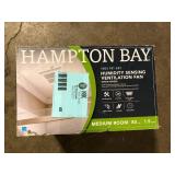 Hampton Bay 80 CFM Ceiling Mount Room Side Installation Humidity Sensing Bathroom Exhaust Fan     Customer Returns See Pictures Hampton Bay 80 CFM Ceiling Mount Room Side Installation Humidity Sensing Bathroom Exhaust Fan     Customer Returns See Pictures