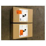 Lot of Home Decorators Collection Insdale 1-Light Matte Black Modern Industrial Bathroom Vanity Light with Black Metal Shade  Customer Returns See Pictures Lot of Home Decorators Collection Insdale 1-Light Matte Black Modern Industrial Bathroom Vanity Light with Black Metal Shade  Customer Returns See Pictures