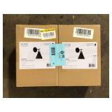 Lot of Home Decorators Collection Insdale 1-Light Matte Black Modern Industrial Bathroom Vanity Light with Black Metal Shade  Customer Returns See Pictures Lot of Home Decorators Collection Insdale 1-Light Matte Black Modern Industrial Bathroom Vanity Light with Black Metal Shade  Customer Returns See Pictures