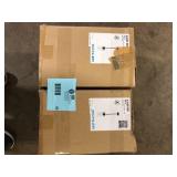 Lot ofKICHLER Crosby 1-Light Black Contemporary Shaded Kitchen Mini Pendant Hanging Light with Clear Glass Customer Returns See Pictures Lot ofKICHLER Crosby 1-Light Black Contemporary Shaded Kitchen Mini Pendant Hanging Light with Clear Glass Customer Returns See Pictures