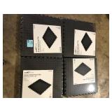 Lot of TrafficMaster Black 24 in. W x 24 in. L x 0.47 in. Foam Interlocking Gym Floor Tiles (6 Tiles/Pack) (24 sq. ft.) Customer Returns See Pictures Lot of TrafficMaster Black 24 in. W x 24 in. L x 0.47 in. Foam Interlocking Gym Floor Tiles (6 Tiles/Pack) (24 sq. ft.) Customer Returns See Pictures