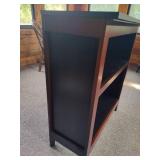 Dark Wood Bookcase *Note Coon Rapids Pick Up Location* Dark Wood Bookcase *Note Coon Rapids Pick Up Location*