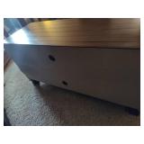 Wood TV Stand *Note Coon Rapids Pick Up Location* Wood TV Stand *Note Coon Rapids Pick Up Location*